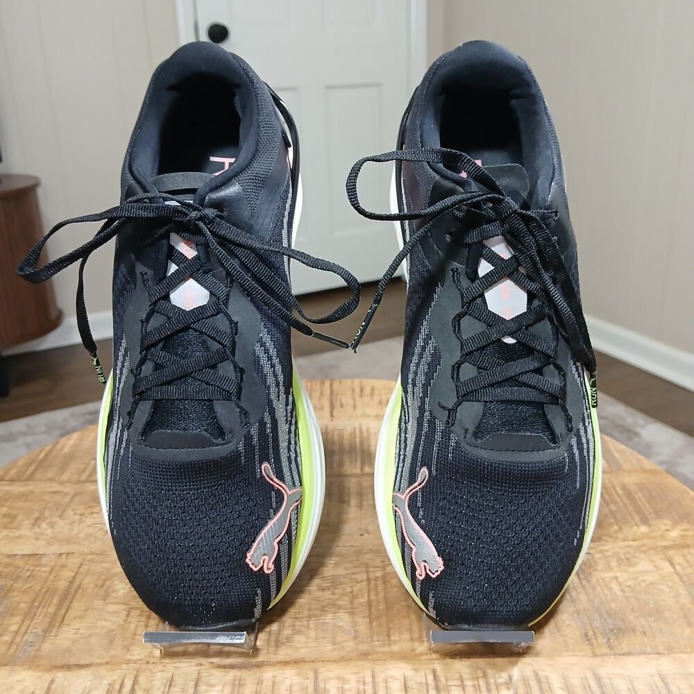 PUMA Run XX Nitro 2 Women's Running Shoes Black Koral Ice Pink Size 9.5 Athletic - Picture 2 of 16